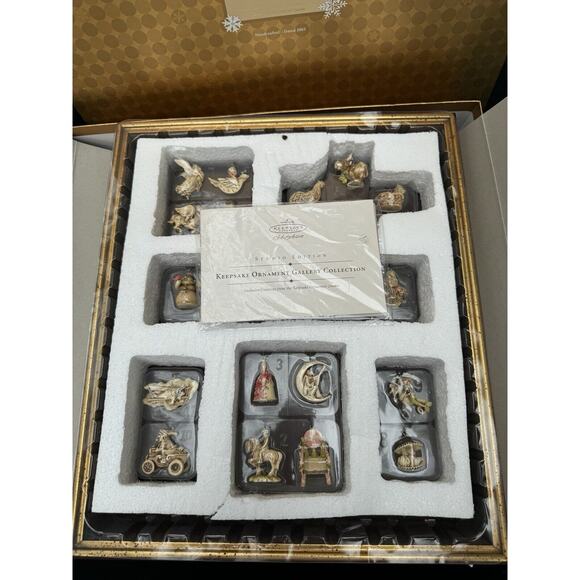 2003 Hallmark Ornament Club Exclusive Studio Edition Gallery Collection New! NIB - Picture 1 of 12